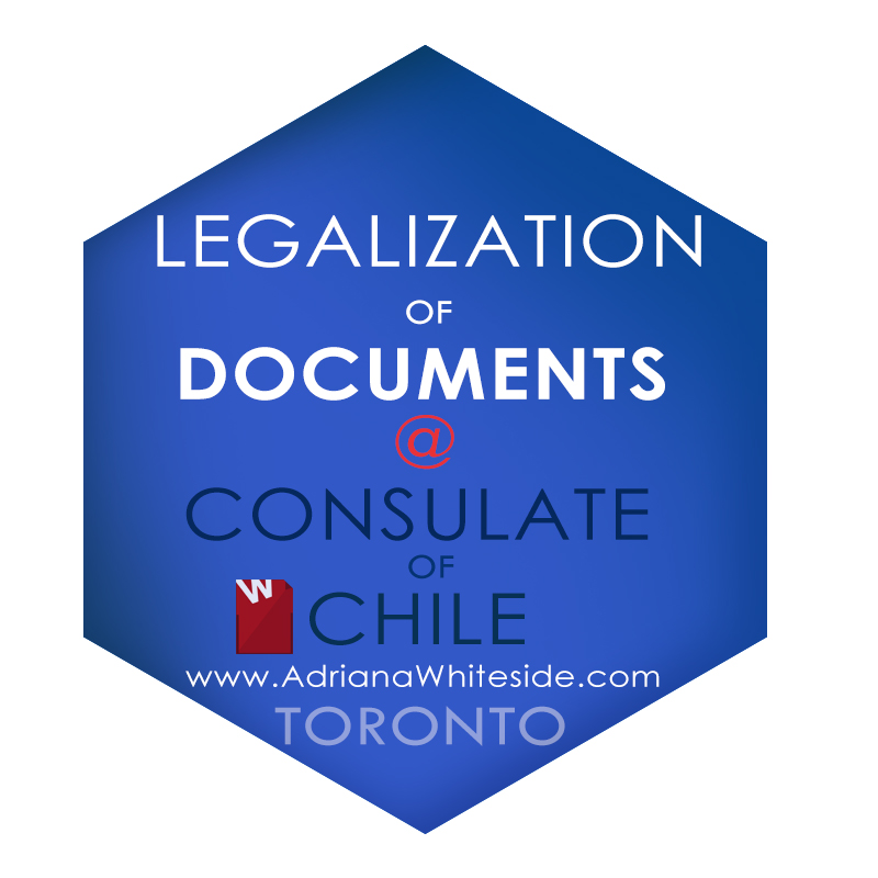 Legalizations and Translations at the consulate of Chile