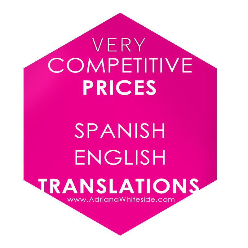 Spanish Translations prices and rates in Toronto