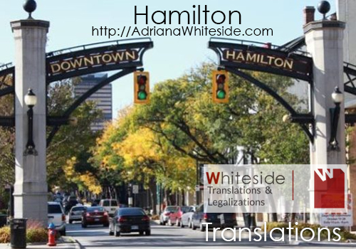 Spanish translations Hamilton, Ontario - Certified
