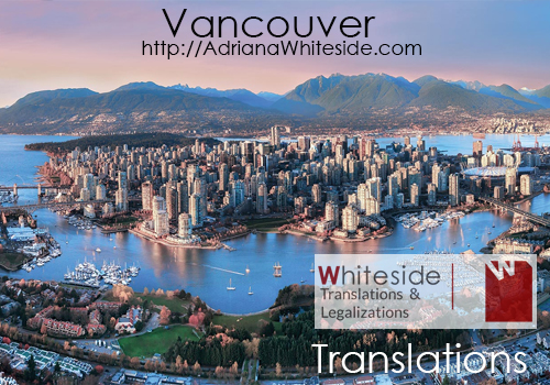 Spanish translations Vancouver, British Columbia - Certified