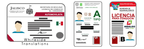 Traducción de Licencias de Conducir