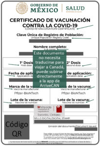 Mexico, covid-19 vaccination certificate